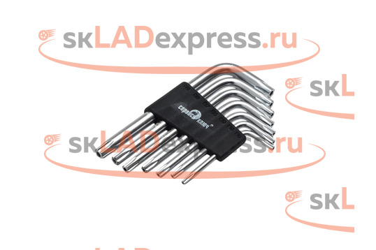 Набор Г-образных звездочек TORX, 7 предметов Сервис Ключ 76430_1
