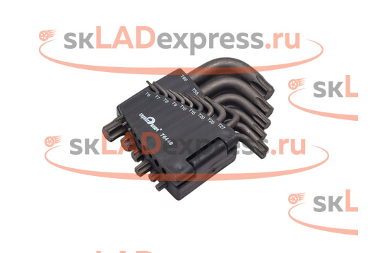 Набор Г-образных звездочек TORX, 15 предметов Сервис Ключ 76440_1