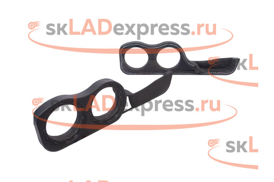 Подиумы в передние двери ЧПУ двухкомпонентные под динамики 16х16 см с карманом VS-Avto на ВАЗ 2110-2112_1
