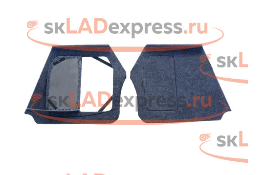 Комплект опор под акустические полки, с карманом VS-Avto на 3-дверные Лада Нива 4х4_1