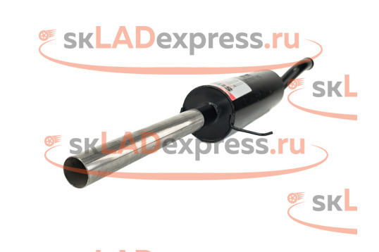 Глушитель прямоточный Тихий со специальной набивкой Stinger Auto на ВАЗ 21099_1