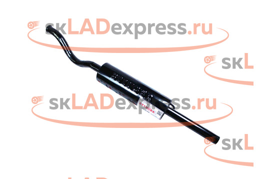 Глушитель основной прямоточный Stinger Auto на Лада Веста Кросс с двигателем 1.8 л_1