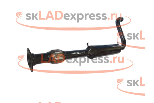 Резонатор под карбюраторный паук с гофрой Stinger Auto на ВАЗ 2108-21099_1
