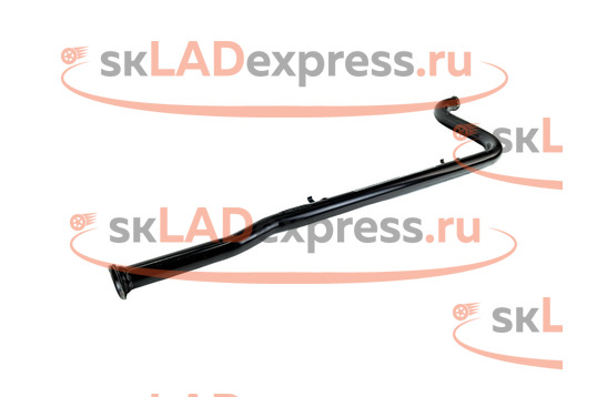 Резонатор труба на треугольном фланце Stinger Auto на ВАЗ 2110-2112_1