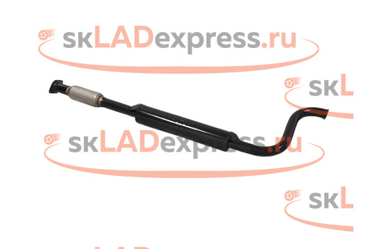 Резонатор с гофрой под паук 16V Sport Stinger Auto на ВАЗ 2110-2112_1