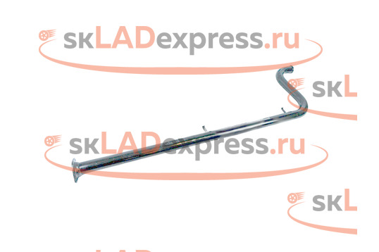 Резонатор труба под паук, нержавеющая сталь Stinger Auto на ВАЗ 2113-2115_1