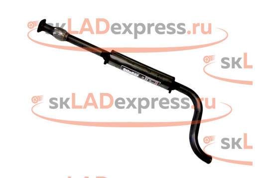 Резонатор с гофрой под паук Sport Stinger Auto на ВАЗ 2113-2115_1