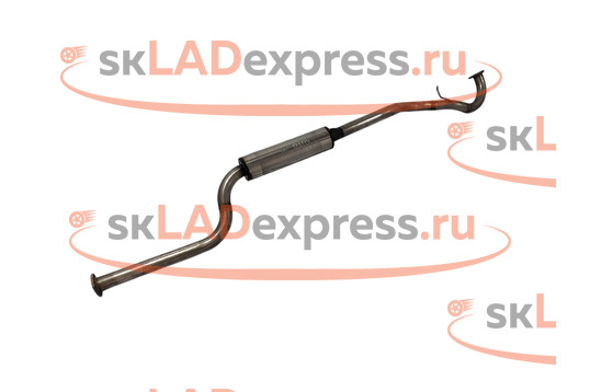 Резонатор нержавеющая сталь Stinger Auto на Шевроле Нива, Лада Нива Тревел_1