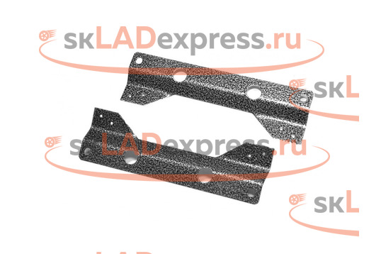 Кронштейны для установки решетки радиатора Урбан ТехноСфера на Лада Нива 4х4_1
