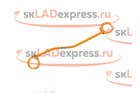 Растяжка передних стоек 3-точечная регулируемая ТехноСфера на Лада Калина, Калина 2, Гранта, Гранта FL_1