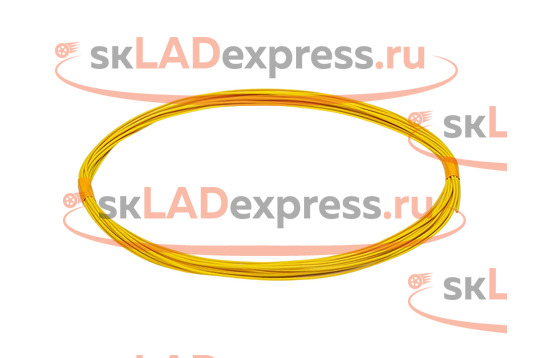 Провод ПВАМ для автопроводки желтый 0,75кв.мм, 5 метров Cargen_1