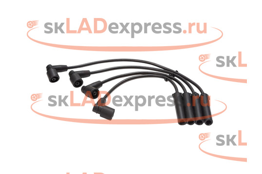 Высоковольтные провода черные Cargen на 8 кл Лада Калина, Приора, Гранта_1
