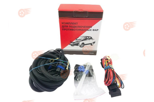 Комплект проводки подключения противотуманных фар с кнопкой 2114 ML на Лада Веста, Икс Рей, Ларгус_1