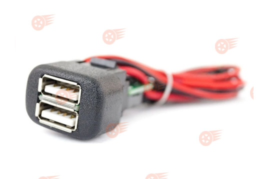 USB зарядное устройство вместо заглушки панели приборов, 2 слота ШТАТ на ВАЗ 2110-2112 с европанелью, 2108-21099, 2113-2115, Лада Калина, Нива Тревел, Шевроле Нива_1