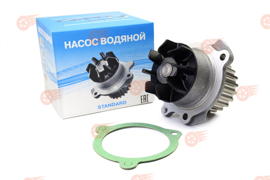 Водяной насос (помпа) ТЗА серия STANDARD на 16 кл Лада Приора, Калина, Калина 2, Гранта, Веста, Икс Рей, ВАЗ 2114 Супер Авто, Datsun_1