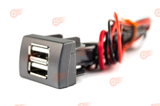 USB зарядное устройство на 2 слота вместо заглушки панели приборов ГАЗель Некст, Бизнес_1