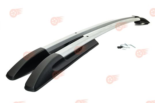 Комплект рейлингов серых АПС на Hyundai Solaris хэтчбек 2011-2017 г.в._1