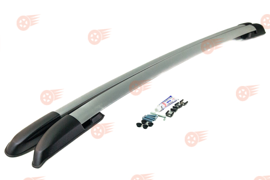 Комплект рейлингов серых АПС на Toyota RAV4 2012-2019 г.в._1