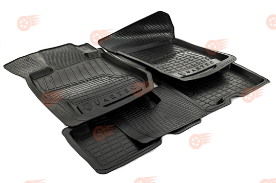 Коврики в салон Лада Ларгус, резина_1