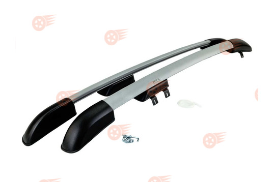 Комплект рейлингов серых АПС на Renault Logan 2, Logan Stepway с 2014 г.в._1