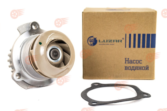 Водяной насос (помпа) Лузар Turbo на 8 кл. ВАЗ 2108-21099, 2110-2112, 2113-2115, Калина, Гранта, Ока_1