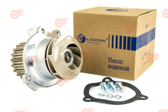 Водяной насос (помпа) Лузар Turbo на 16 кл Лада Приора, Калина 1-2, Гранта, Веста, Икс Рей, Datsun, ВАЗ 2114 Супер Авто_1