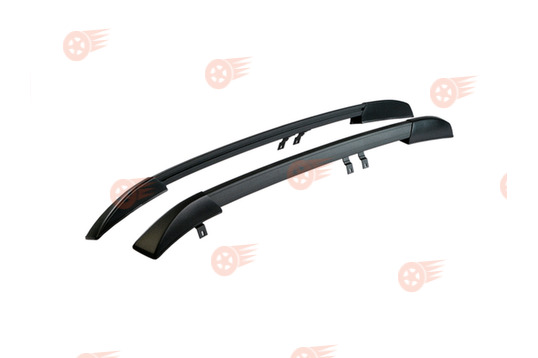 Комплект рейлингов черных АПС на Renault Sandero 2010-2014 г.в._1