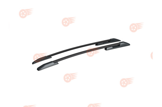 Комплект рейлингов черных для установки без сверления АПС на Hyundai Tucson 3 2015-2021 г.в._1