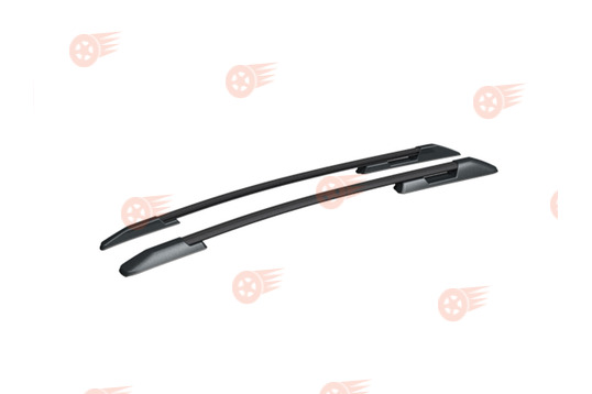 Комплект рейлингов черных для установки без сверления АПС на Hyundai Santa-Fe 3 2012-2018 г.в._1