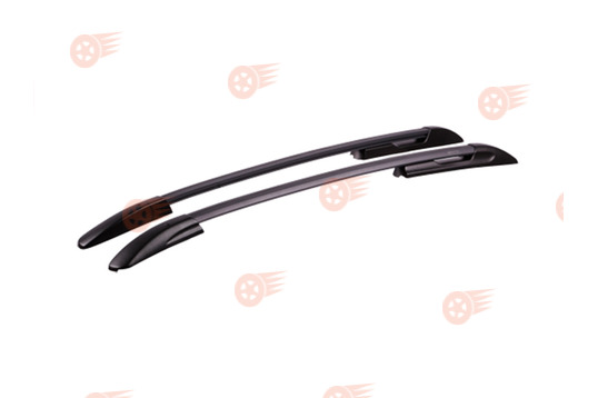 Комплект рейлингов черных АПС на Hyundai Solaris хэтчбек 2011-2017 г.в._1