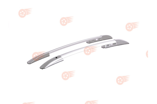 Комплект рейлингов серебристый пластик АПС на Hyundai i30 2011-2017 г.в._1
