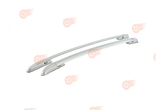 Комплект рейлингов серебристый пластик АПС на Toyota RAV4 2012-2019 г.в._1