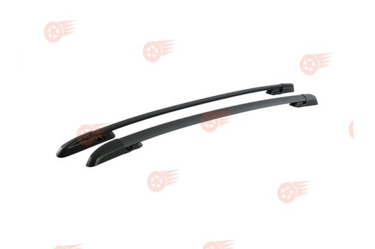 Комплект рейлингов черных АПС на Toyota RAV4 2012-2019 г.в._1