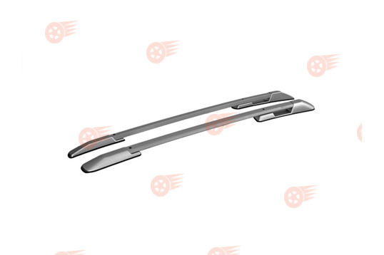 Комплект рейлингов серебристый пластик АПС на Land Rover Evoque 2011-2018 г.в._1