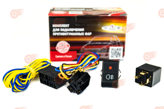 Комплект проводки подключения противотуманных фар ML на ВАЗ 2101-2107, Лада Нива 4х4 до 2019 г.в._1