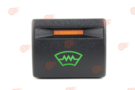 Кнопка обогрева лобового стекла (зеленая подсветка, оранжевая индикация) на Лада Приора, Калина 2, Гранта_1