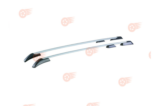 Комплект рейлингов серый анод АПС на Land Rover Freelander 2 2006-2014 г.в._1