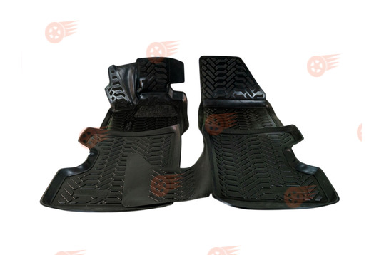 Коврики салонные полиуретановые 3D на Лада Икс Рей с вещевым ящиком под пассажирским сиденьем_1