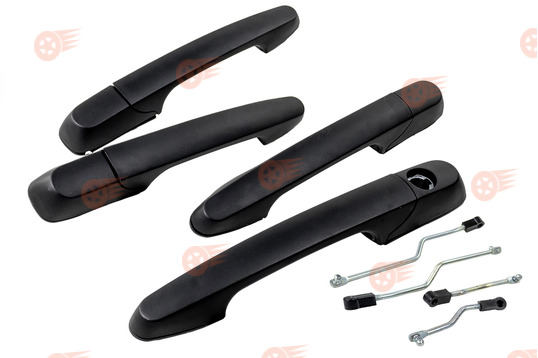 Наружные евроручки дверей неокрашенные Тюн-Авто на ВАЗ 2109, 21099, 2114, 2115_1