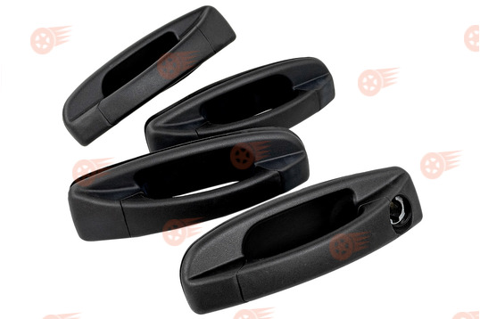 Наружные евроручки дверей неокрашенные Тюн-Авто на 5-дверные Лада Нива 4х4_1