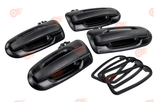 Наружные евроручки дверей неокрашенные Тюн-Авто на Лада Ларгус, Renault Logan_1