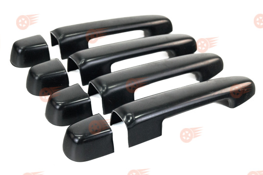 Комплект 4 накладок ручек дверей на Шевроле Нива, Лада Нива Тревел, Калина, Калина 2, Гранта, Гранта FL, Datsun_1