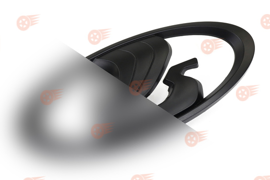 Шильдик Ладья черный матовый нового образца на Лада Нива 4х4 Урбан, 21214, 2131, Нива Тревел, Гранта FL, Ларгус FL, Веста, Икс Рей_1