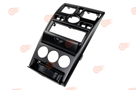 Центральная консоль черная матовая для Лада Приора_1