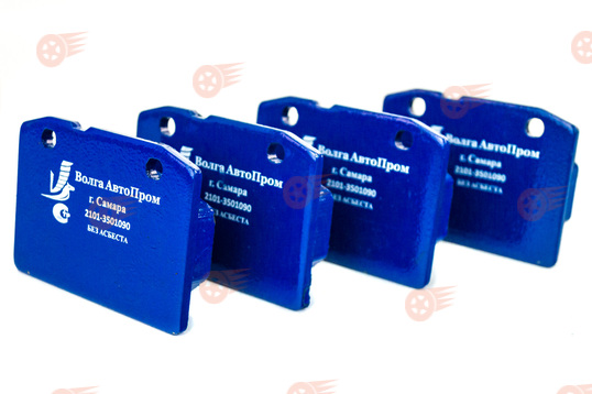Комплект колодок переднего тормоза ВолгаАвтоПром на ВАЗ 2101-2107_1