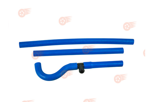 Патрубки печки силиконовые синие + тройник на ВАЗ 2112_1