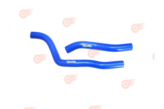 Патрубки печки, синий силикон на Шевроле Нива, Лада Нива Тревел_1