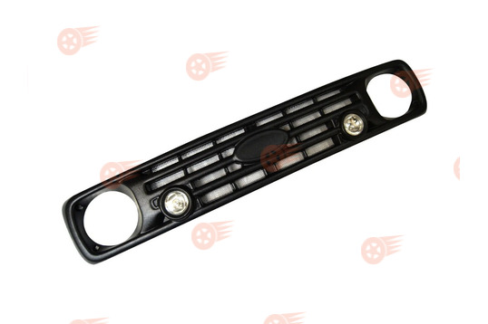 Решетка радиатора Урбан с сеткой, ДХО и местом под шильдик на Лада Нива 4х4_1