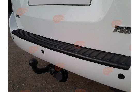 Накладка на задний бампер защитная Тюн-Авто на Лада Приора универсал_1