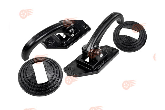 Комплект внутренних ручек дверей с облицовками, 2 шт на ВАЗ 2101-2107, Лада Нива 4х4, Ока_1